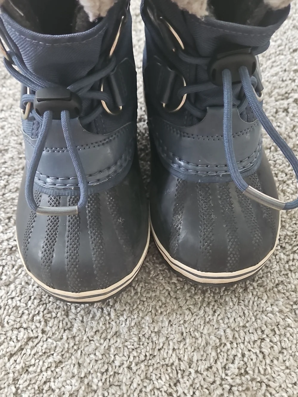 Sorel Blue Faux-Fur Lined Winter Boots 11 Winter
